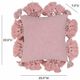 TOV Furniture Stone Pink Throw Pillow-2