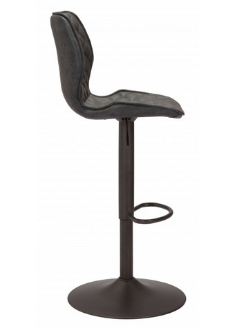 Zuo® Modern Seth Gray Bar Chair Vintage-1