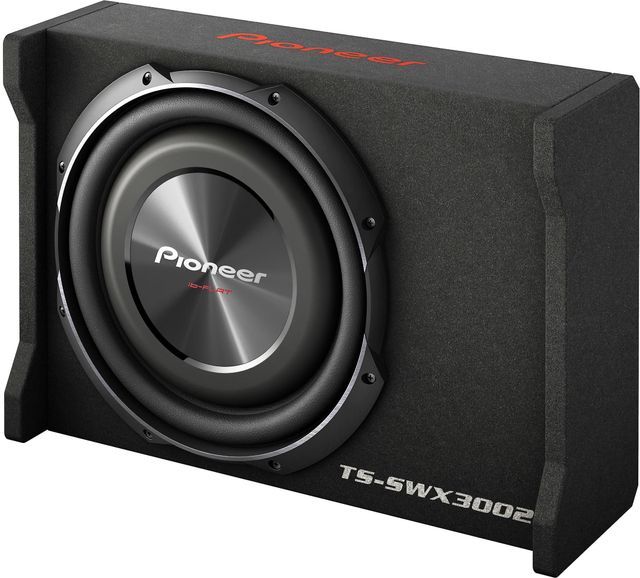 Pioneer 12" Shallow-Mount Enclosed Subwoofer-0