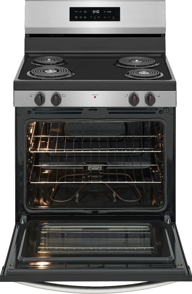 Frigidaire® 30” Stainless Steel Freestanding Electric Range-1