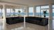 Furniture of America® Nappi Black Sofa-2