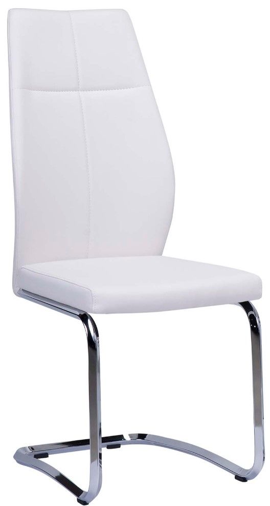 Mazin Furniture Jason White Side Dining Chair-0