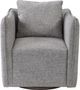 Uttermost® Corben Gray Swivel Chair-0