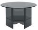 Natuzzi Editions Pepe Smoke Round Corner Table-0