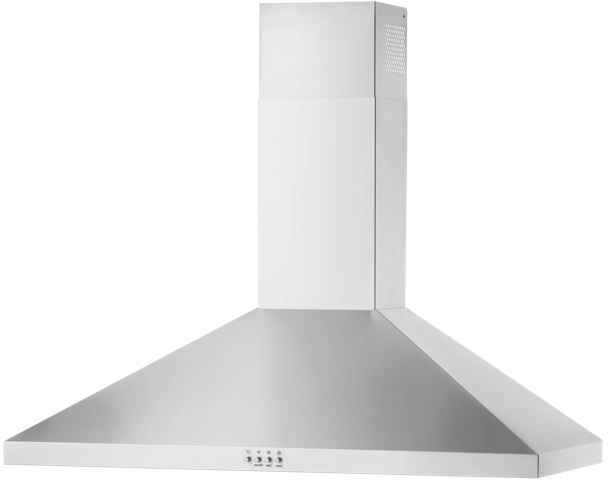 Whirlpool® 36" Stainless Steel Wall Mounted Range Hood-3