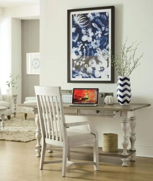 American Drew® Litchfield James Driftwood/Ivory Arm Chair-1