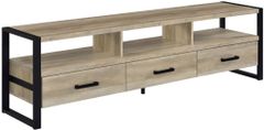 Coaster® James Antique Pine 3-Drawer 71" TV Stand