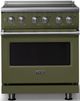 Viking® 5 Series 30" Martini Pro Style Electric Range with Polished Chrome Trim-0