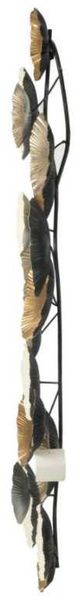 A & B Home Bronze/Gold/White Large Artistic Textural Wall Accent-1