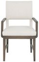 Fairfield® Arie Mica/White Arm Chair-1