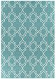 Surya Alfresco Teal/White 5'x8' Area Rug-1