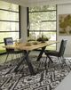 Modus Furniture Crossroads Demi Cobalt Upholstered Dining Side Chair-1