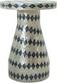 TOV Furniture Halio Blue/Cream Shell Side Table-3