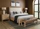 Hooker® Furniture Banyon Bay Desert Oak/Toast Bench-1