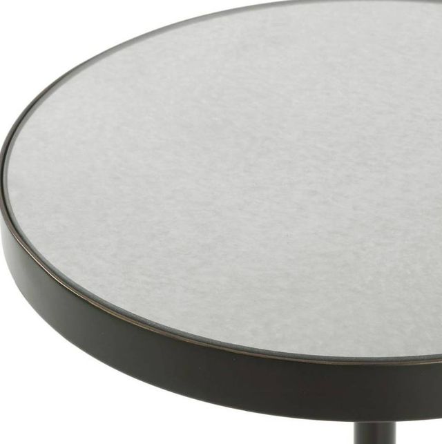 Uttermost® Odesa Mirrored Top Accent Table with Bronze/Latte Base-4