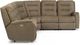 Flexsteel® Arlo Fossil Power Reclining Sectional with Power Headrests-2
