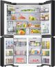 Samsung Bespoke 36" 23.5 Cu. Ft. Stainless Steel Counter Depth French Door Refrigerator with AI Hybrid Cooling™ & Beverage Center™-3