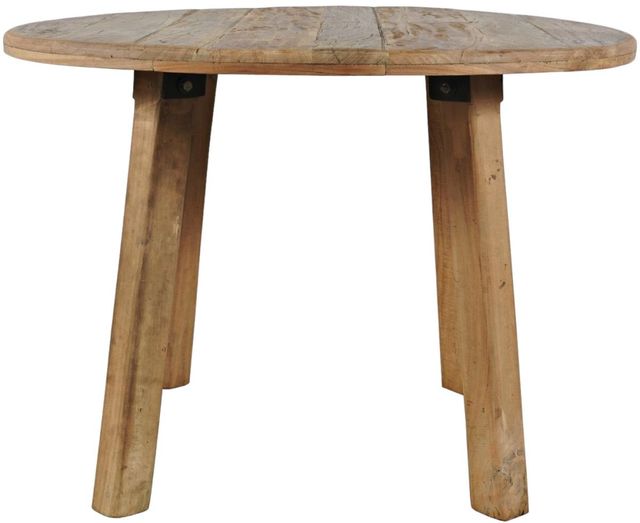 Jofran Inc. Reclamation Brown Round Dining Table-3