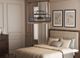 Cal® Lighting & Accessories Akaki Iron/Light Oak Chandelier-2