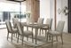 New Classic® Home Furnishings Maggie 7-Piece Natural/Walnut Dining Set-1