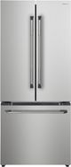 VEZENI 30" 17.5 Cu. Ft. Stainless Steel Counter Depth French Door Refrigerator-0
