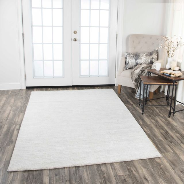 Rizzy Home Grand Haven Silver 5' x 8' Rug-2