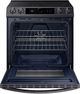 Samsung 30" Fingerprint Resistant Black Stainless Steel Slide In Induction Range-1