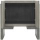 Bernhardt Foundations Dark Shale/Light Shale Side Table with Storage-4