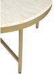 LR Home Gold/White Coffee Table-3
