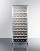 Summit® 24" Stainless Steel Wine Cooler-2