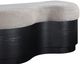Meridian Furniture Savoy Beige/Black Upholstered Bench-4