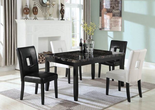 Coaster® Shannon 2-Piece Black Side Chairs-4