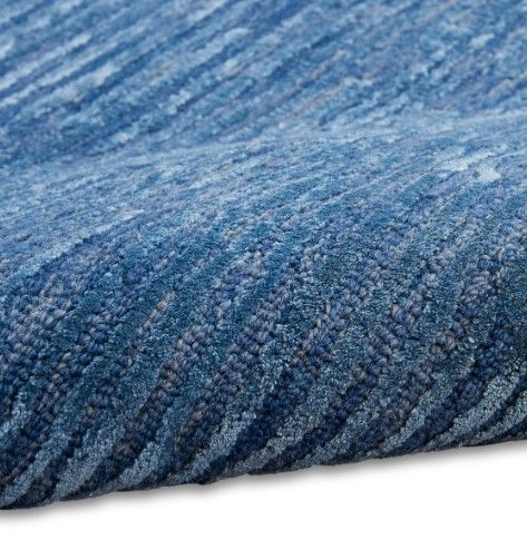 Nourison Home™ CK010 Linear Blue 5'x7' Area Rug-4