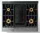 Viking® 7 Series 36" Splash Pro Style Dual Fuel Range-4
