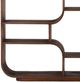 Dovetail Furniture Gaetan Brown Bookcase-4