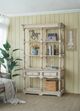 A & B Home White Bookcase-3