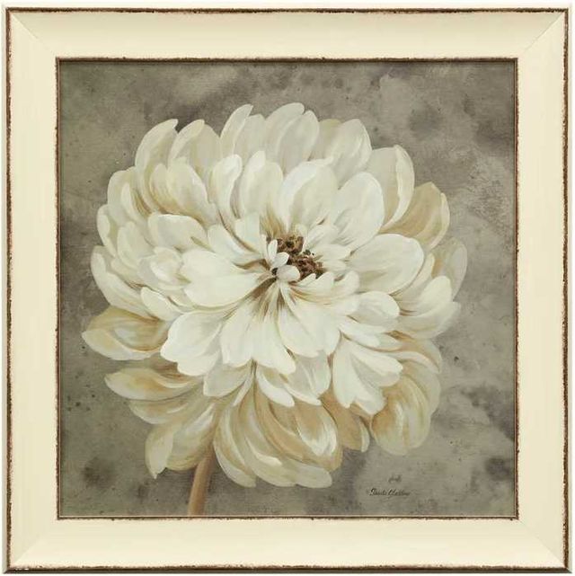 Stylecraft Blooming In Neutral II Gold/Gray Wall Art-0