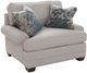 King Hickory Highland Park Casual Linen Chair and a Half-0