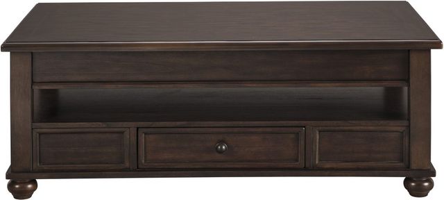 Signature Design by Ashley® Barilanni Dark Brown Lift Top Coffee Table-1