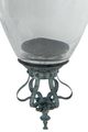 A & B Home Clear Metal Glass Candle Holder-1