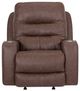 Franklin™ Aspen Duvall Mocha Fabric Power Rocker Recliner-3