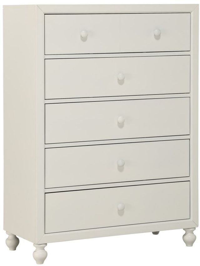 Mazin Furniture Wellsummer White Chest-3