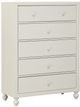 Mazin Furniture Wellsummer White Chest-3