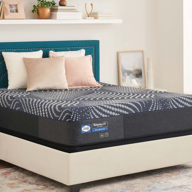 Sealy® Posturepedic® Plus Brenham 13.5" Hybrid Firm Tight Top King Mattress-1