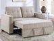 Steve Silver Co. Noah Tan Sleeper Loveseat-1
