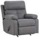 Affordable Furniture 1700 Porschia Asphalt Manual Rocker Recliner-0
