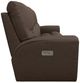 La-Z-Boy® Cassian Mocha Power Reclining Sofa with Headrest and Lumbar-3
