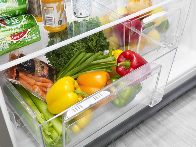 Whirlpool® 33 in. 21.3 Cu. Ft. Monochromatic Stainless Steel Top Freezer Refrigerator-7