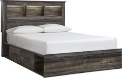 Signature Design by Ashley® Drystan Brown Queen Storage Bookcase Bed