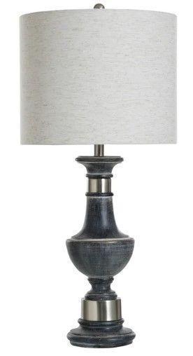 StyleCraft Malta Black Table Lamp-0